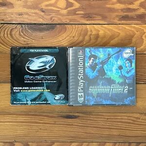 PlayStation Video Game Lot Game Shark Video Game Enhancer Syphon Filter 1 & 2